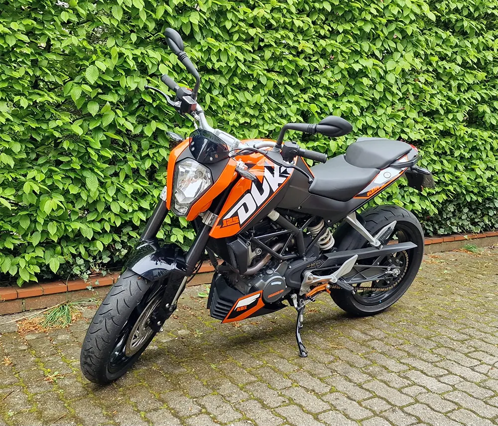 Motorrad für Führerscheinklasse B196